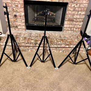Smith-Victor S3 Tripod Light Stand Set of 3